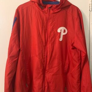 genuine merchandise phillies red jacket